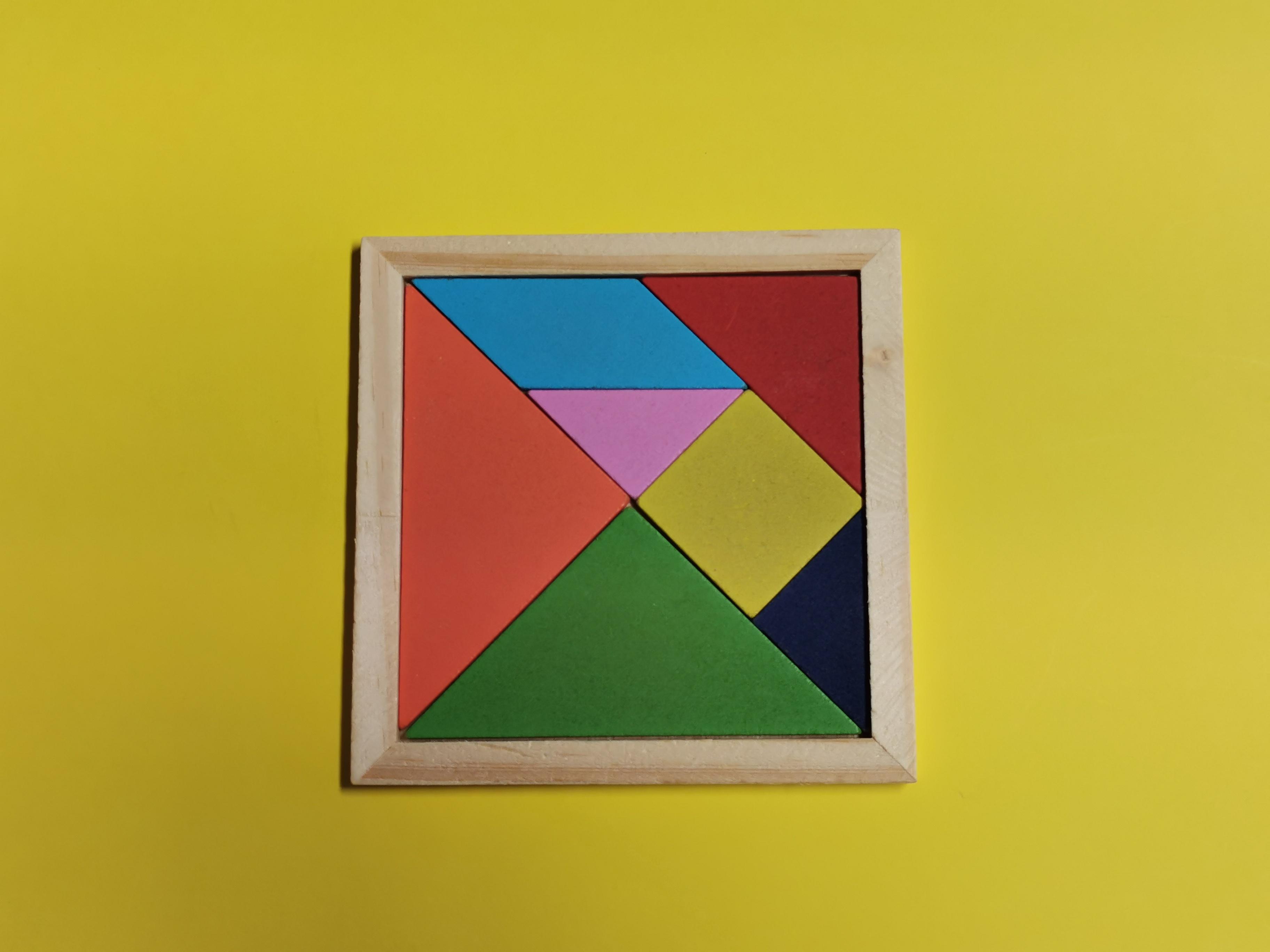 Holz Tangram