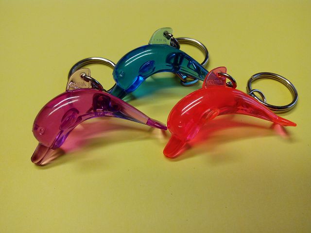 Delfin an Schlüsselkette